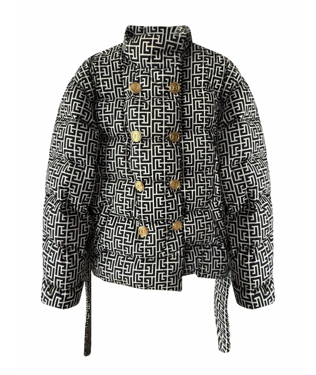 BALMAIN Серая полиамидовая куртка, фото 1