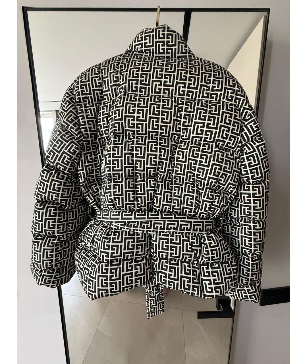 BALMAIN Серая полиамидовая куртка, фото 2