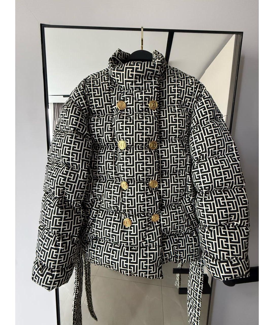 BALMAIN Серая полиамидовая куртка, фото 9