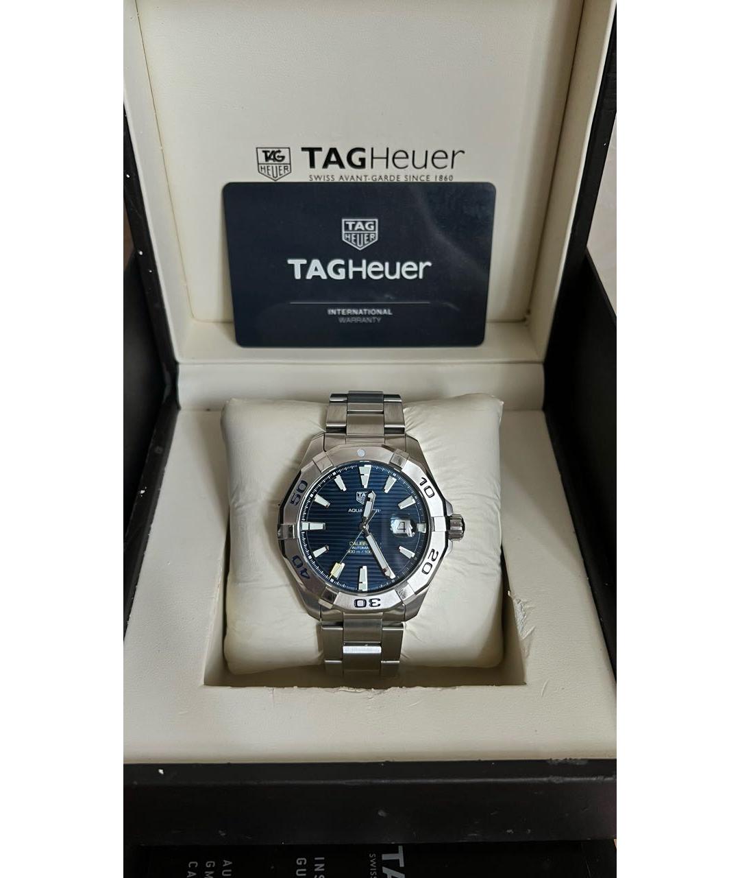 TAG HEUER Серебряные стальные часы, фото 7