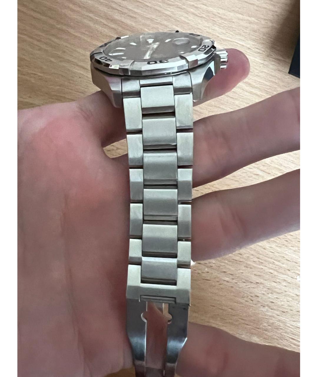 TAG HEUER Серебряные стальные часы, фото 4