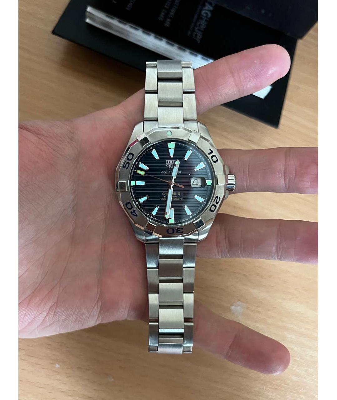 TAG HEUER Серебряные стальные часы, фото 2