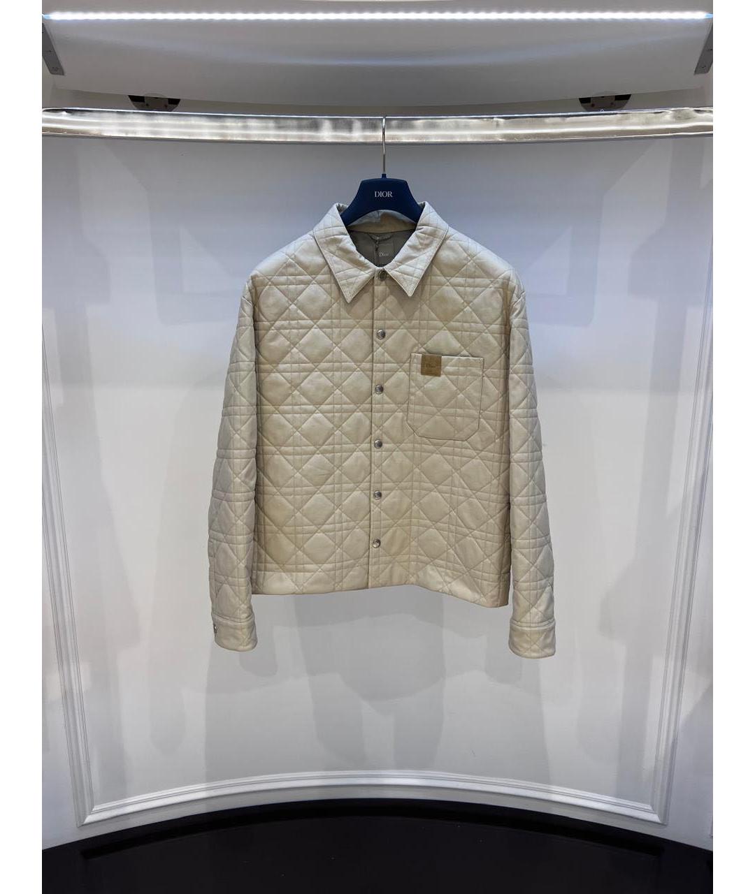 CHRISTIAN DIOR Бежевая куртка, фото 3