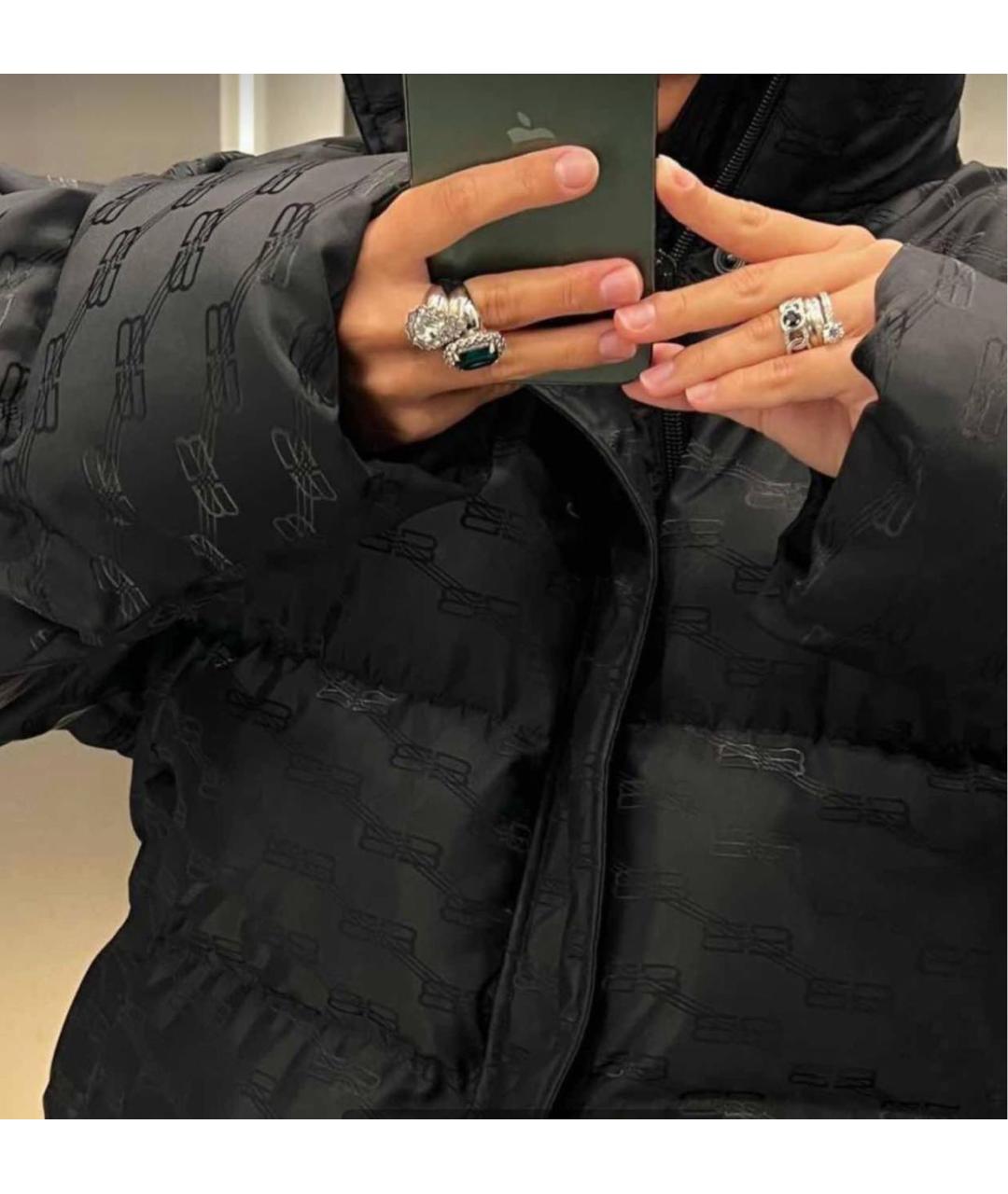 BALENCIAGA Черная куртка, фото 4