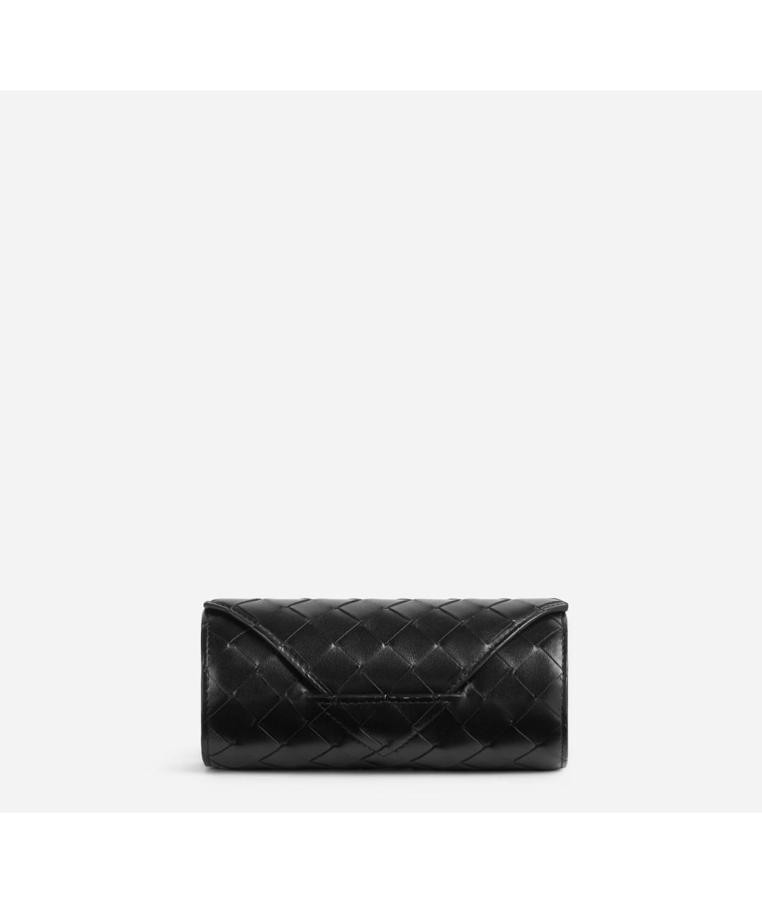 BOTTEGA VENETA Черная кожаная дорожная/спортивная сумка, фото 5