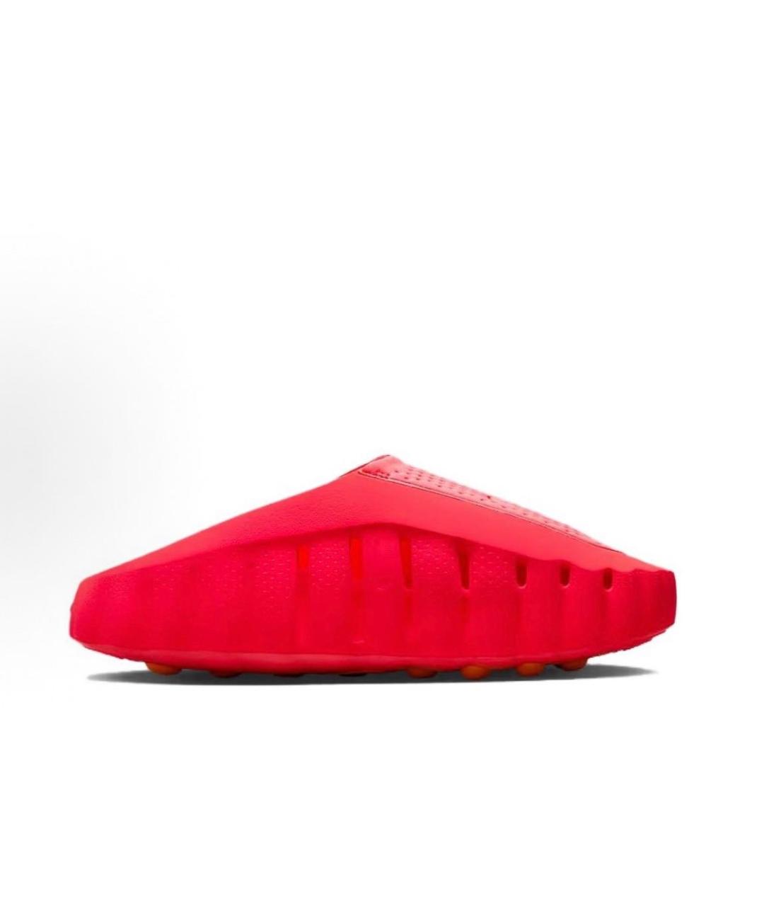 NIKE Красные шлепанцы, фото 5