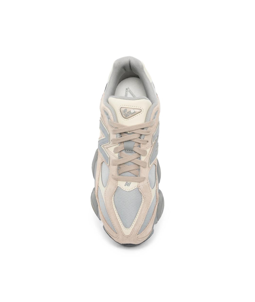 NEW BALANCE Серые замшевые низкие кроссовки / кеды, фото 2