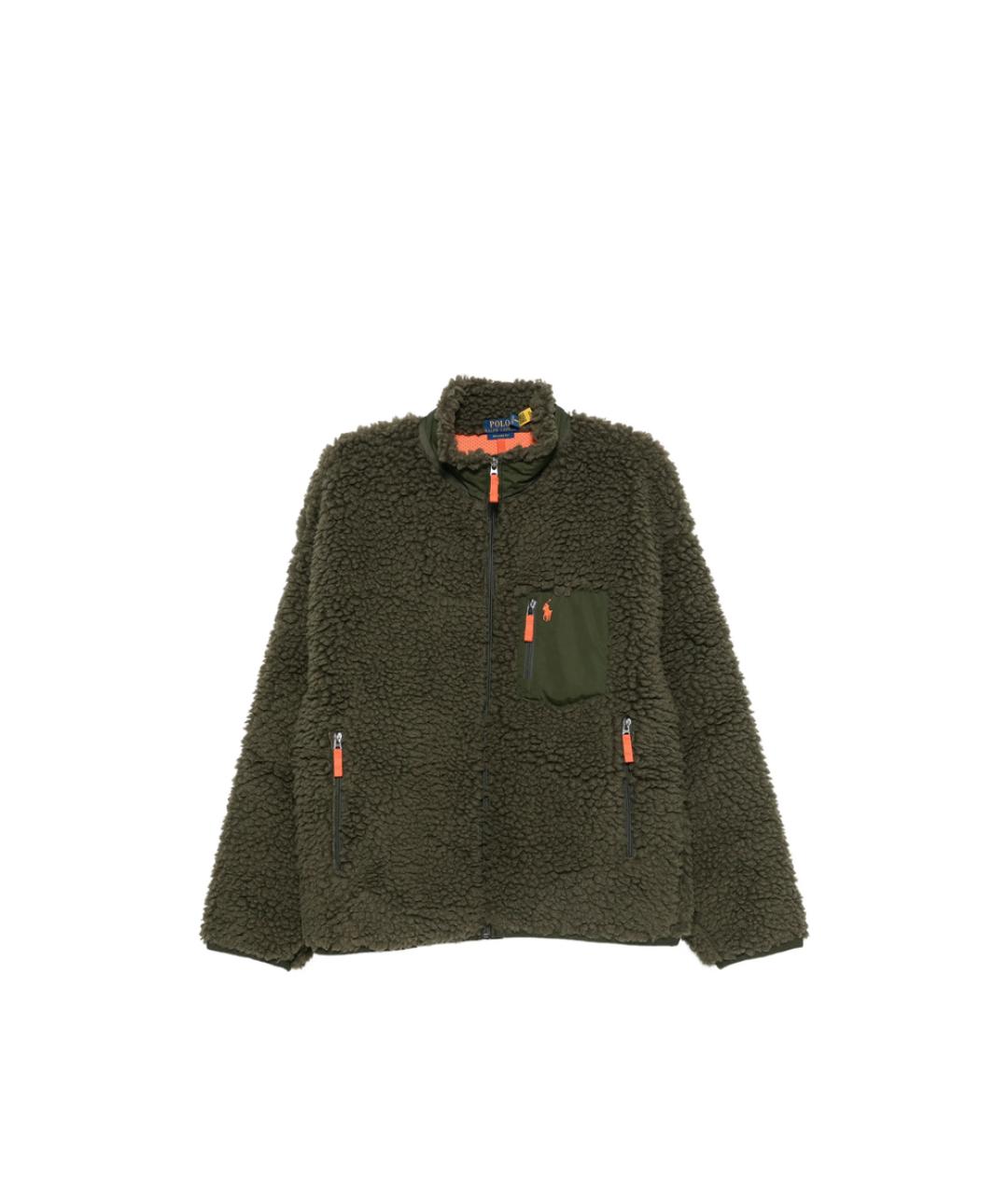 RALPH LAUREN Зеленая полиэстеровая куртка, фото 1