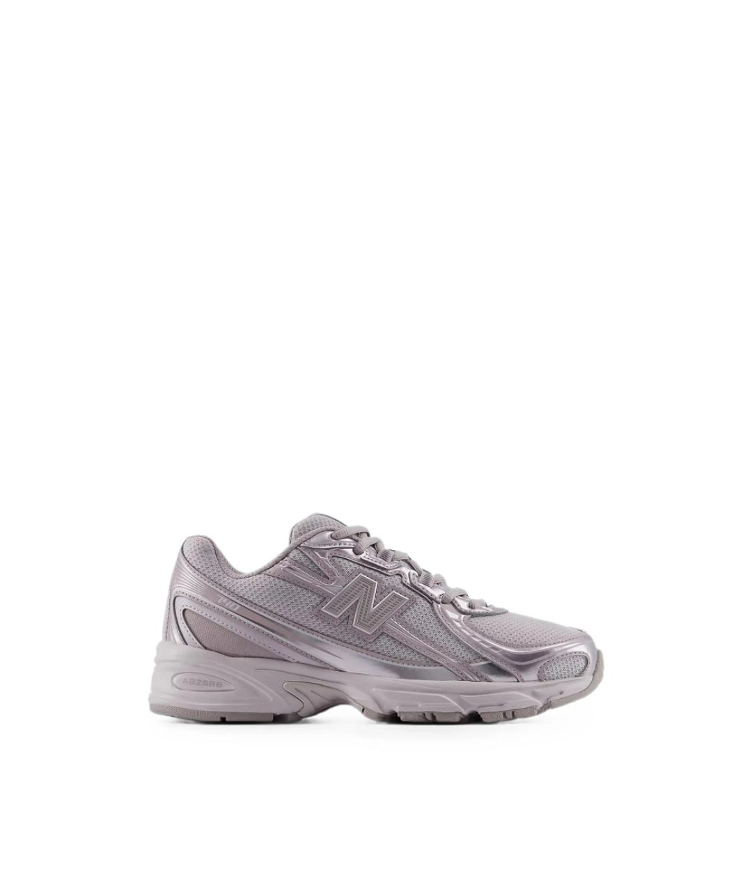 NEW BALANCE Серые низкие кроссовки / кеды, фото 1