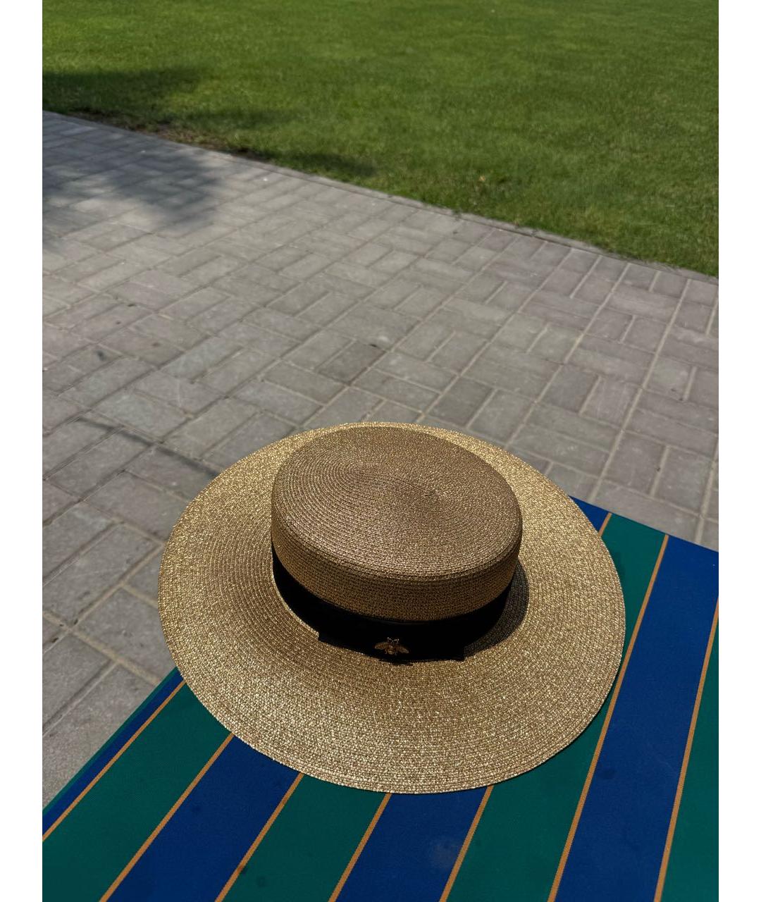 GUCCI Золотая шляпа, фото 2