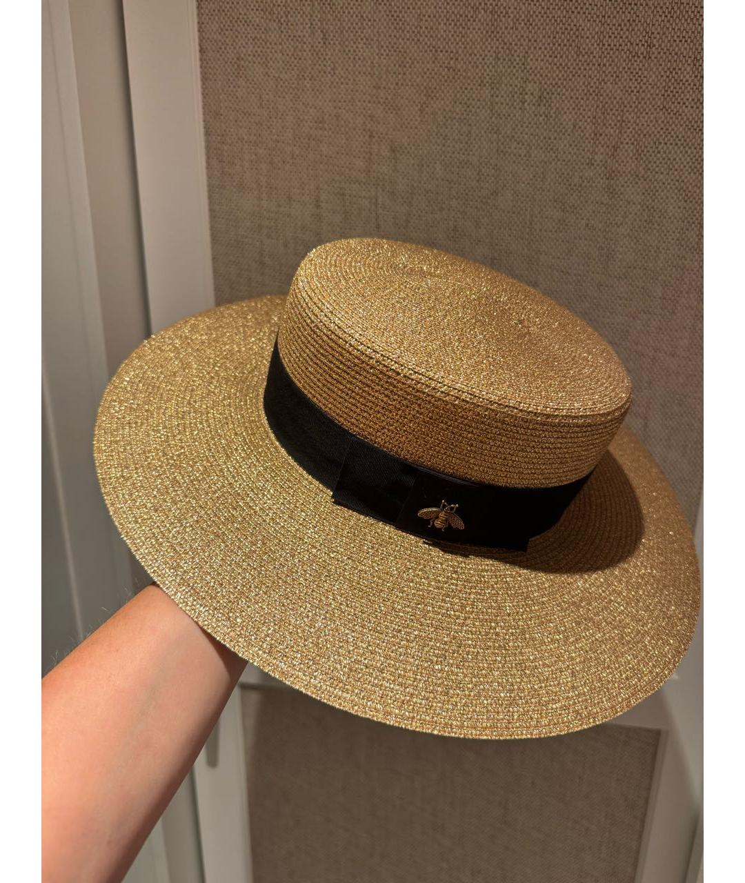 GUCCI Золотая шляпа, фото 7