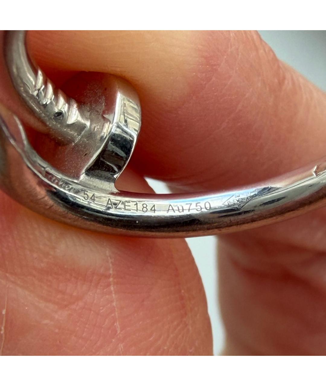 CARTIER Серебряное кольцо из белого золота, фото 2