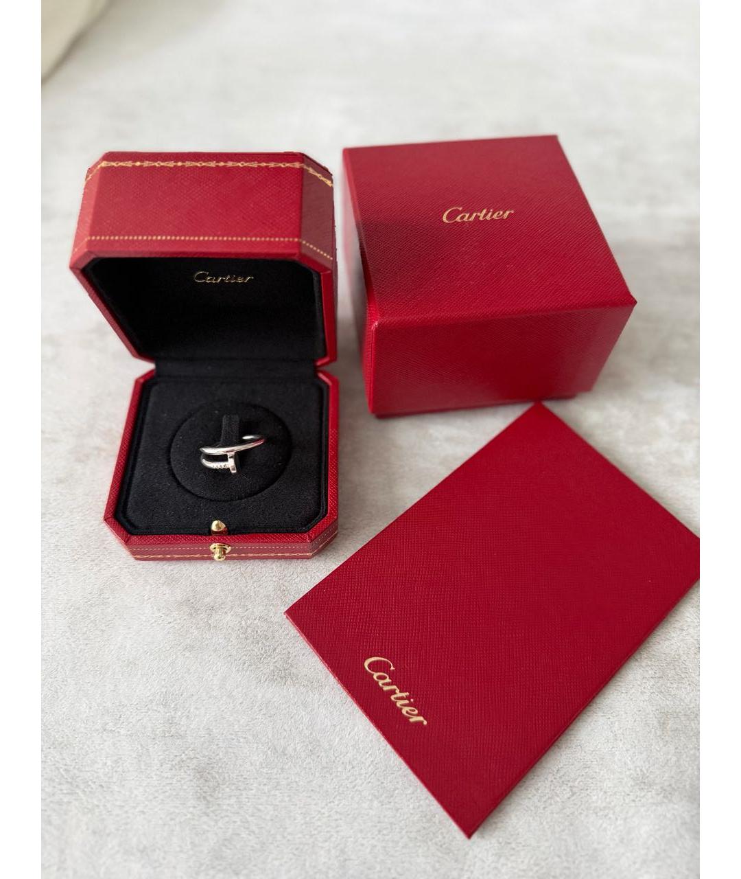 CARTIER Серебряное кольцо из белого золота, фото 3