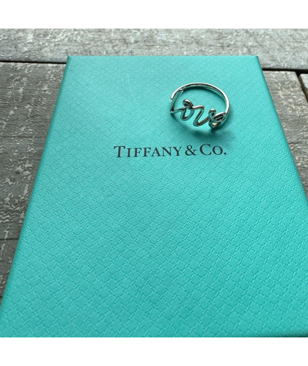 TIFFANY&CO Серебряное серебряное кольцо, фото 6