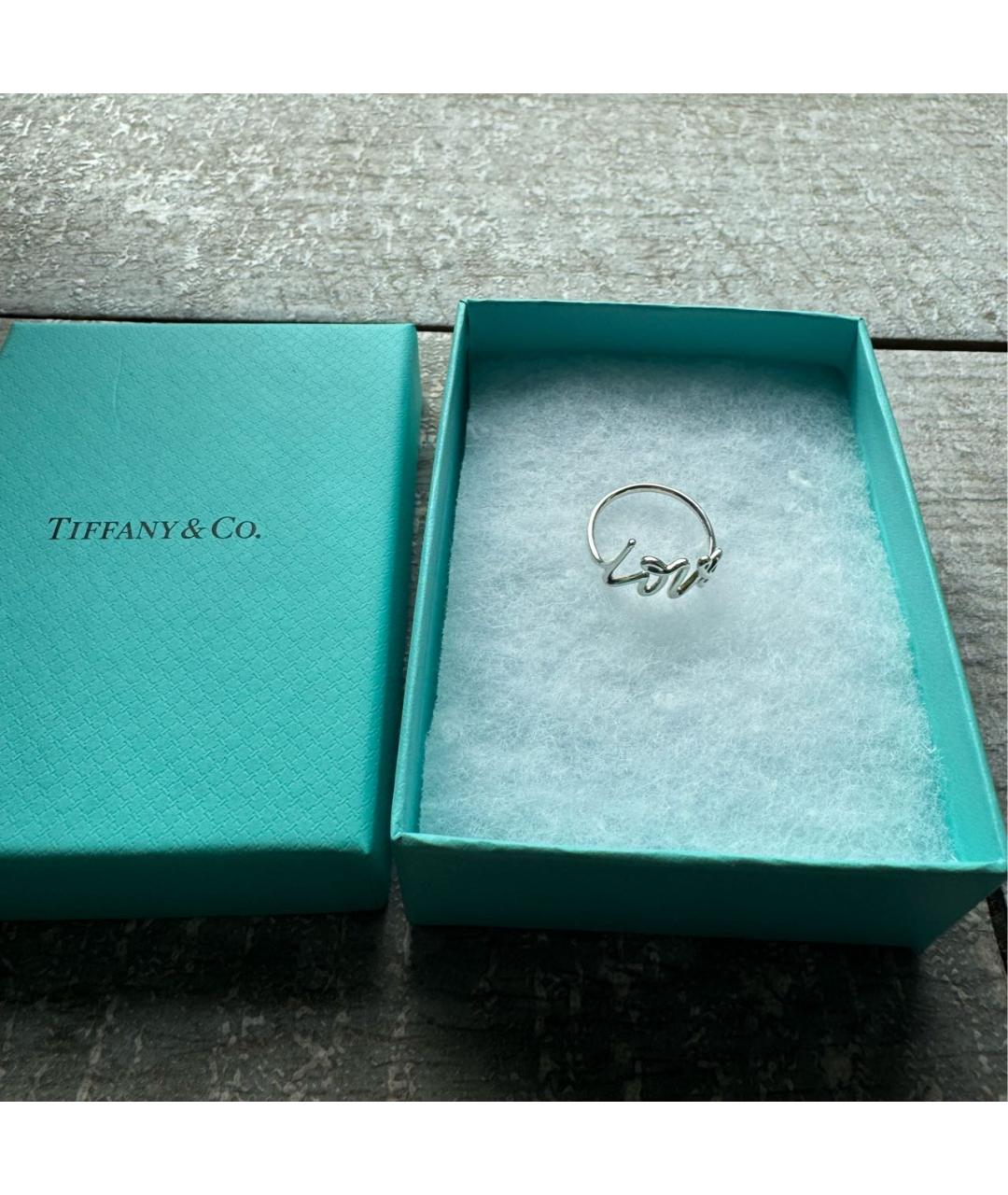 TIFFANY&CO Серебряное серебряное кольцо, фото 2