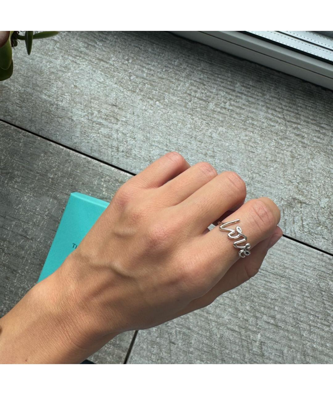 TIFFANY&CO Серебряное серебряное кольцо, фото 3