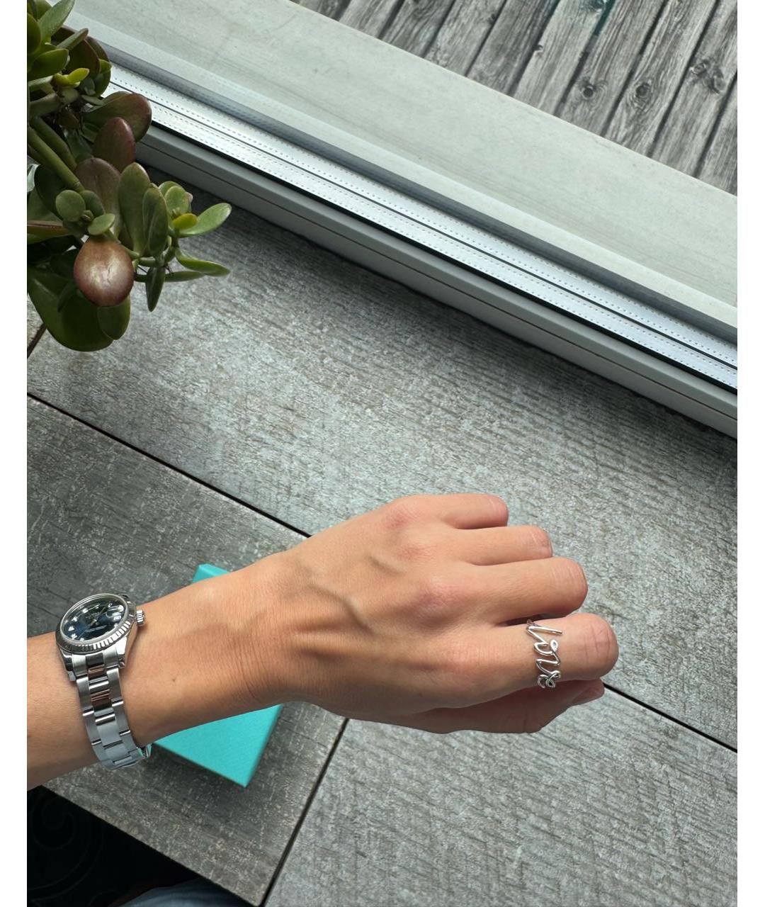 TIFFANY&CO Серебряное серебряное кольцо, фото 4