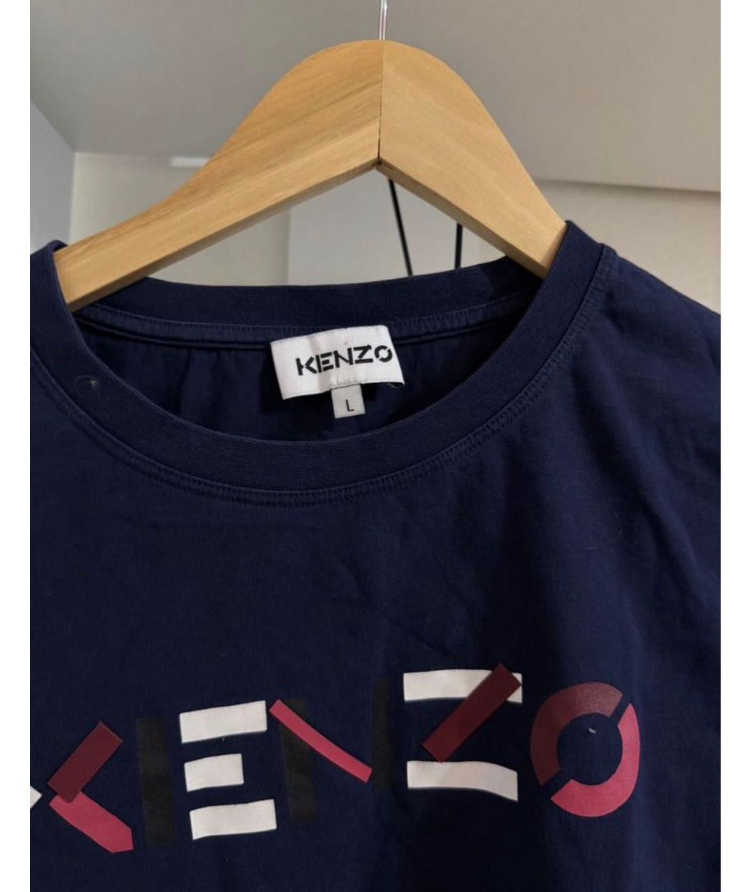 KENZO Хлопковая футболка, фото 2