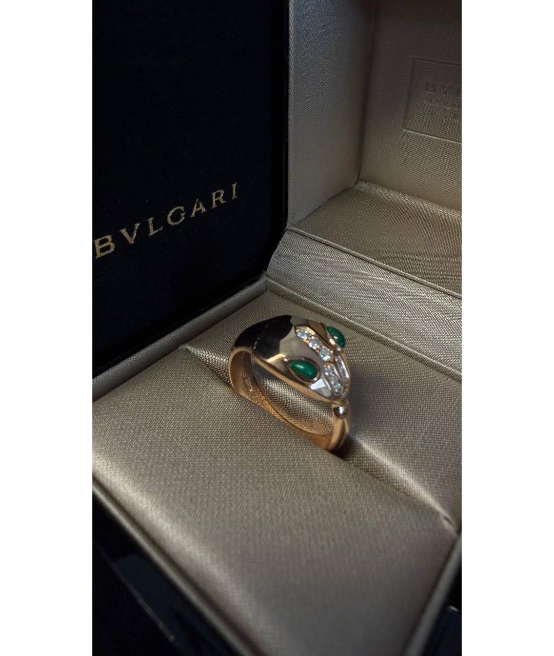 BVLGARI Золотое кольцо из розового золота, фото 3