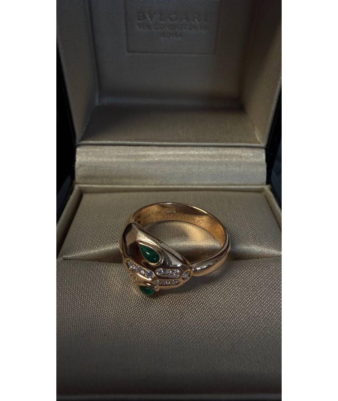 BVLGARI Золотое кольцо из розового золота, фото 4
