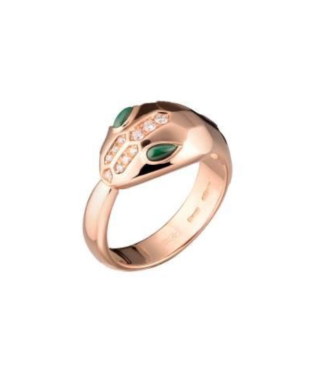 BVLGARI Золотое кольцо из розового золота, фото 1