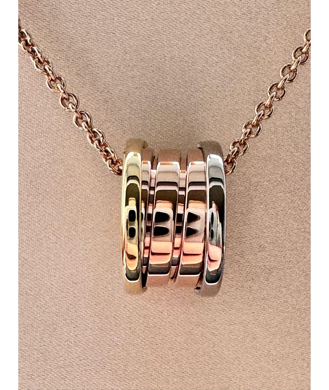 BVLGARI Золотая подвеска из розового золота, фото 4