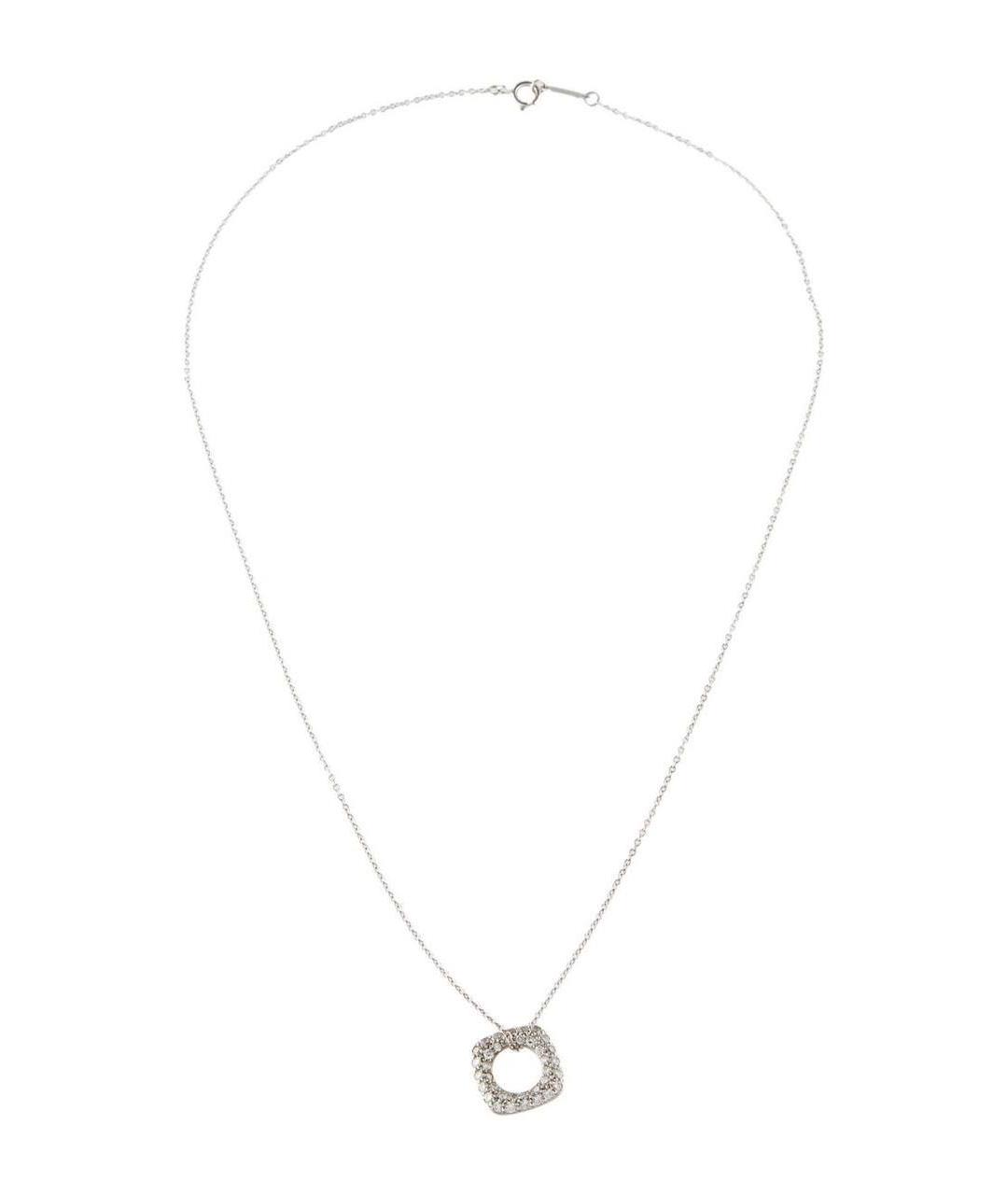 TIFFANY&CO Серебряная подвеска из белого золота, фото 4