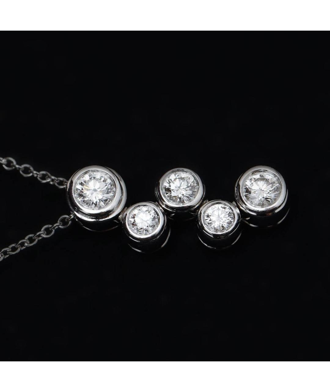 TIFFANY&CO Серебряная платиновая подвеска, фото 3