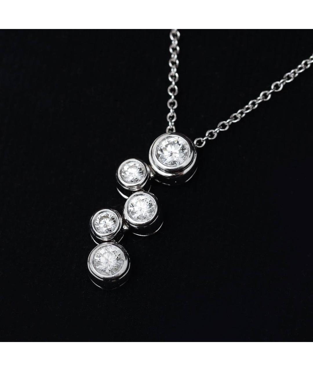 TIFFANY&CO Серебряная платиновая подвеска, фото 2