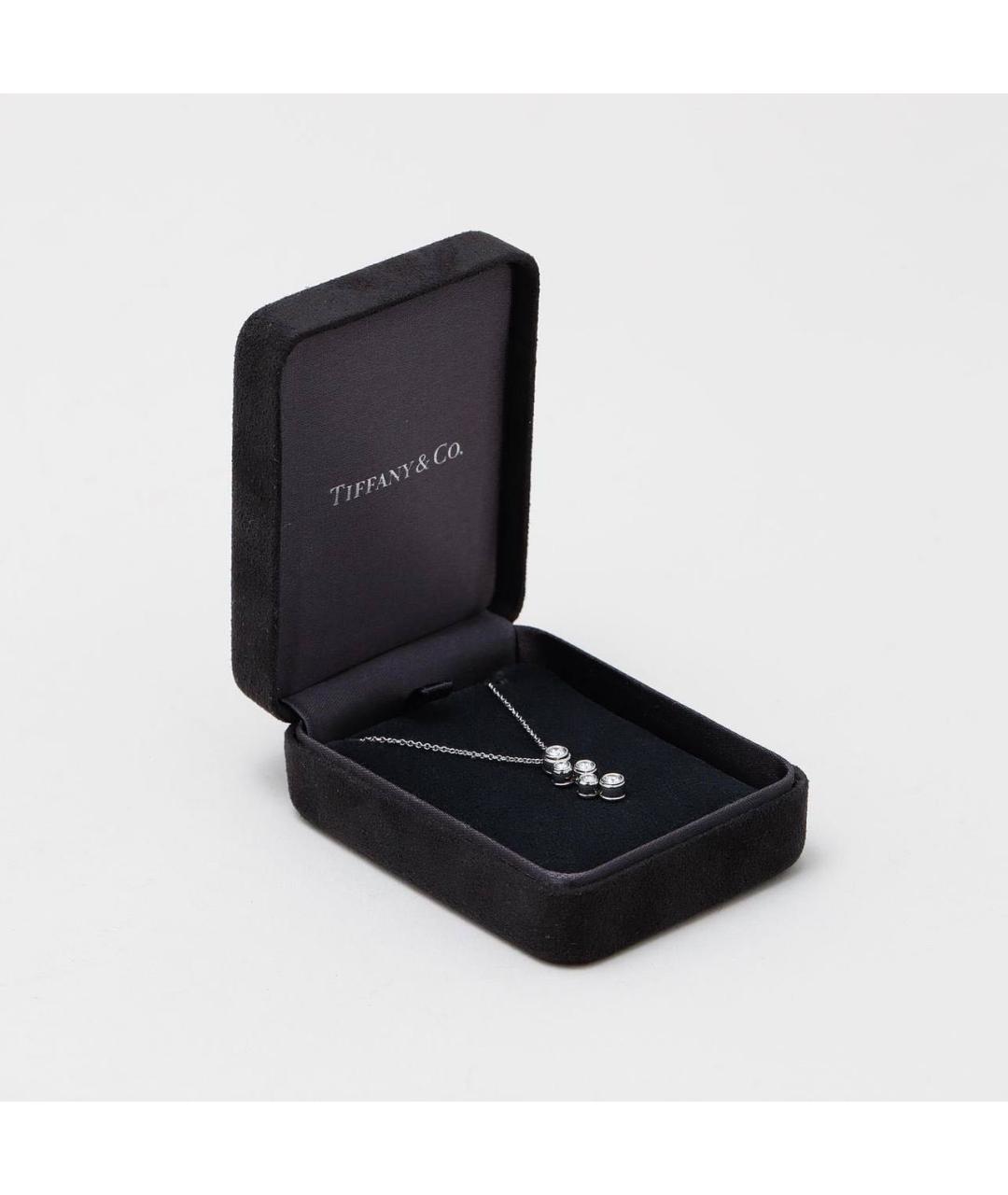 TIFFANY&CO Серебряная платиновая подвеска, фото 4
