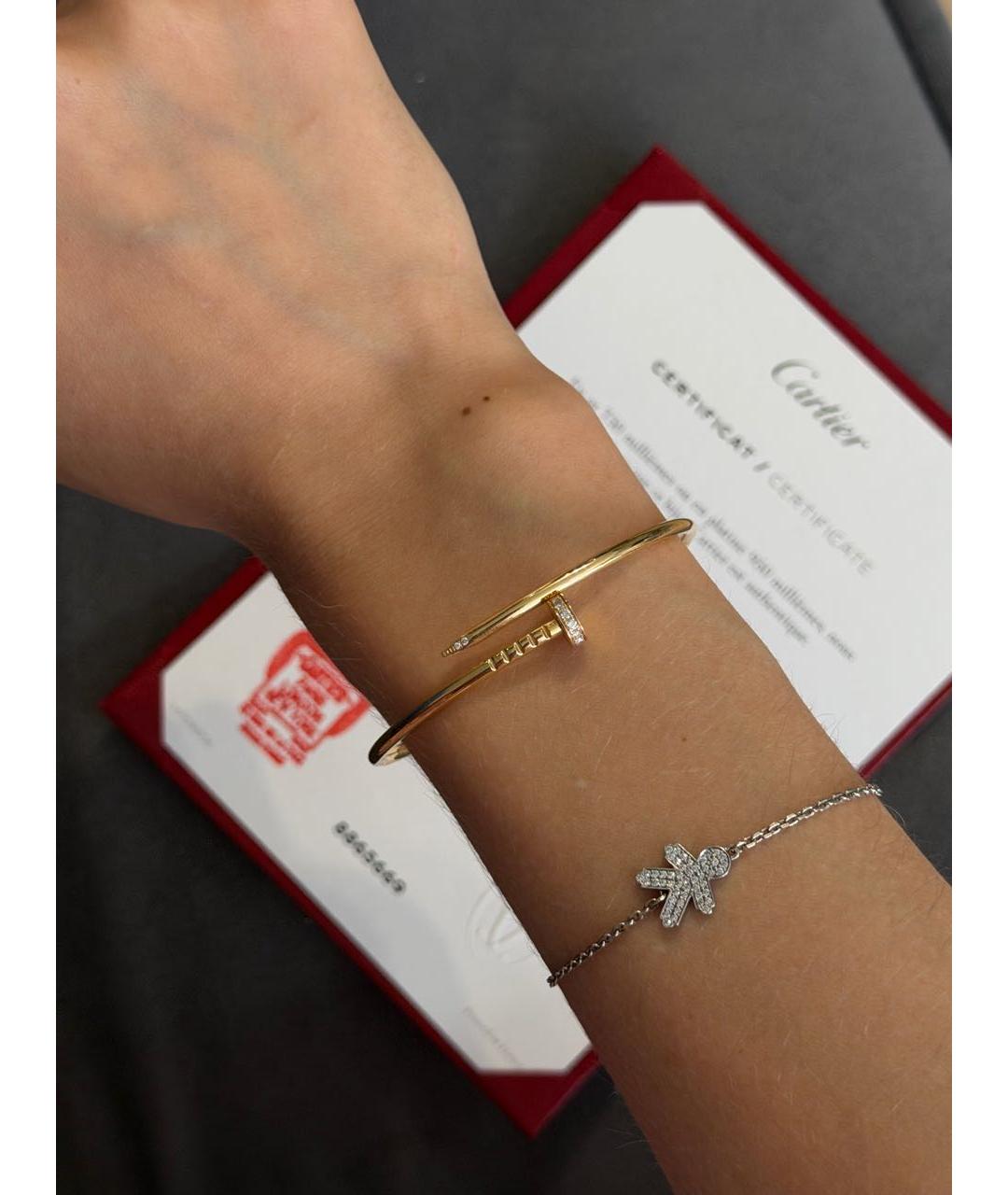 CARTIER Золотой браслет из желтого золота, фото 3