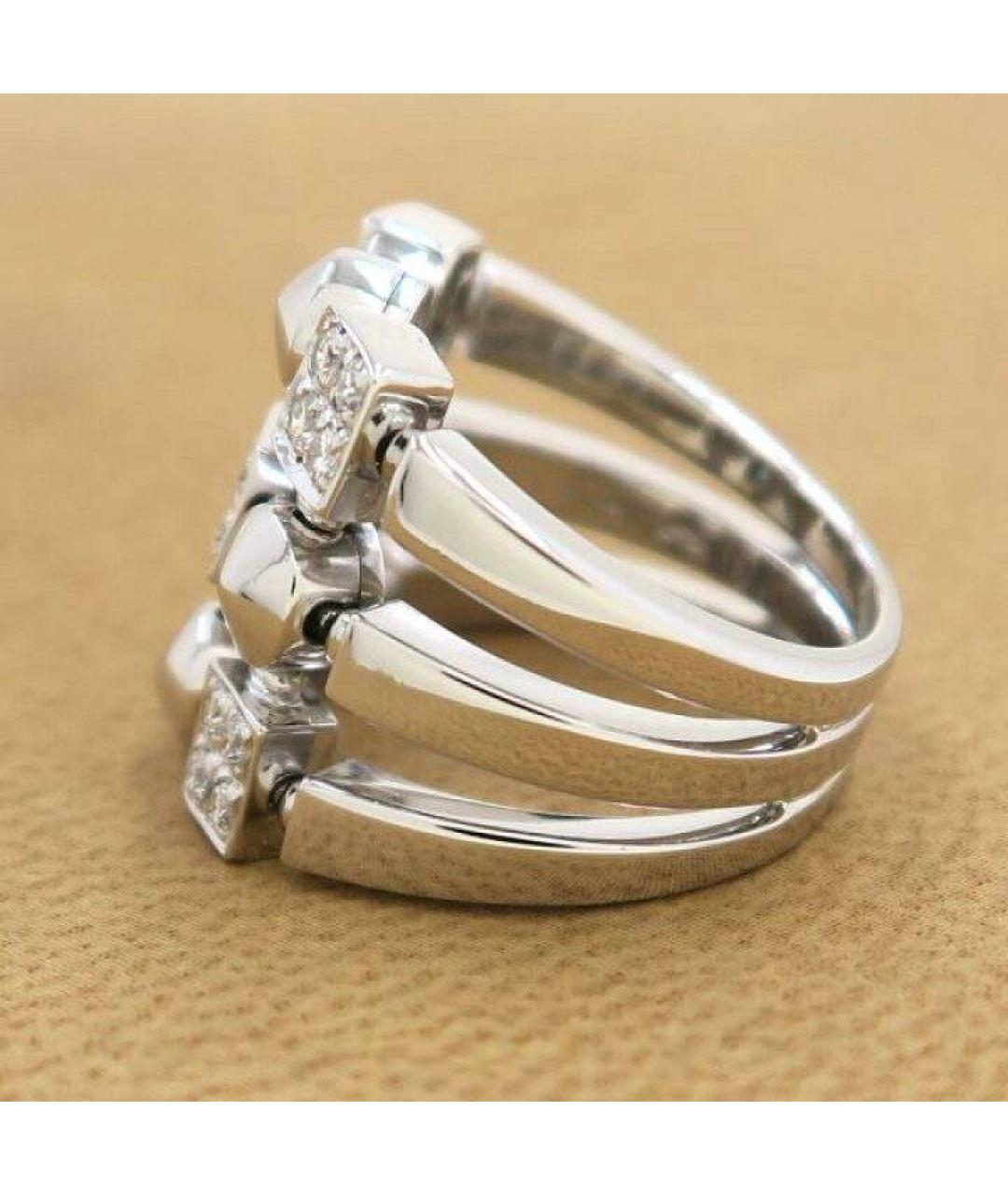 BVLGARI Серебряное кольцо из белого золота, фото 2