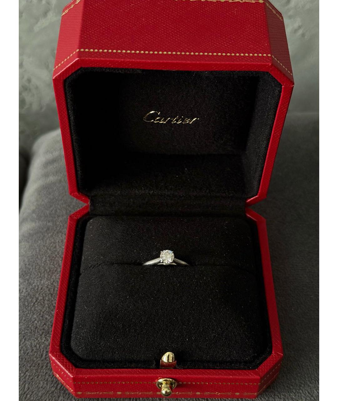CARTIER Серебряное кольцо из белого золота, фото 2
