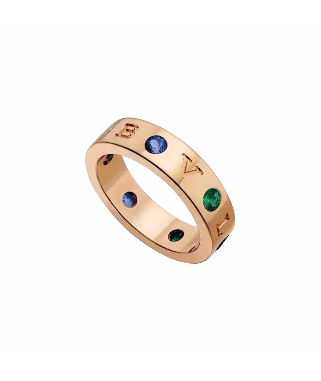 BVLGARI Золотое кольцо из розового золота, фото 1