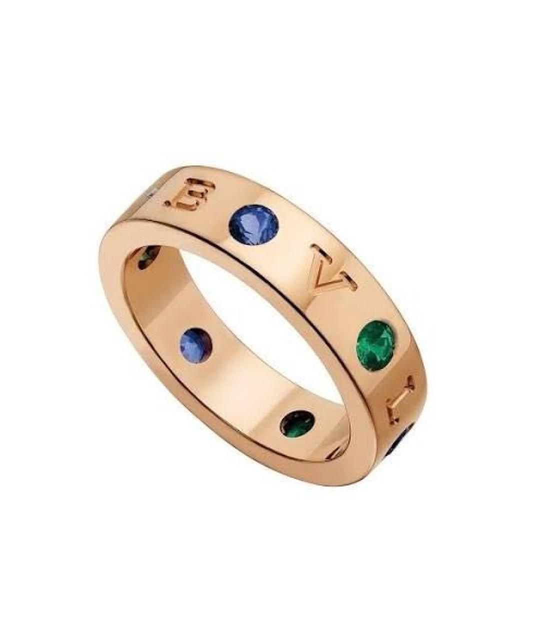 BVLGARI Золотое кольцо из розового золота, фото 9