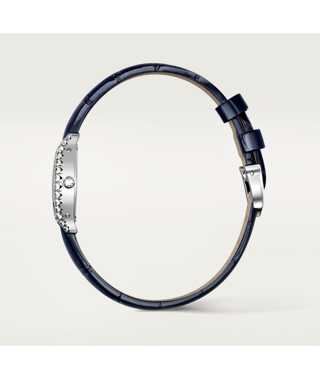 CARTIER Белые часы из белого золота, фото 3