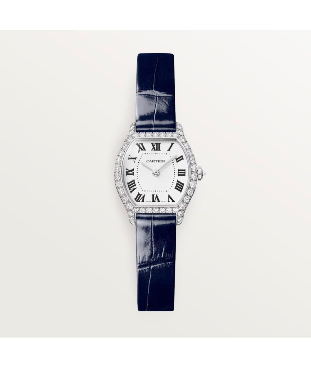 CARTIER Белые часы из белого золота, фото 5
