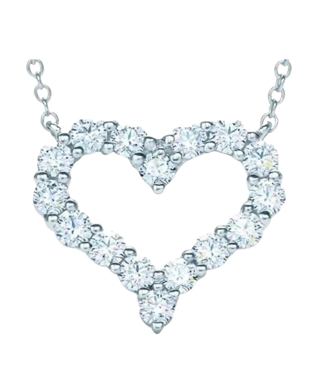 TIFFANY&CO Серебряная платиновая подвеска, фото 1