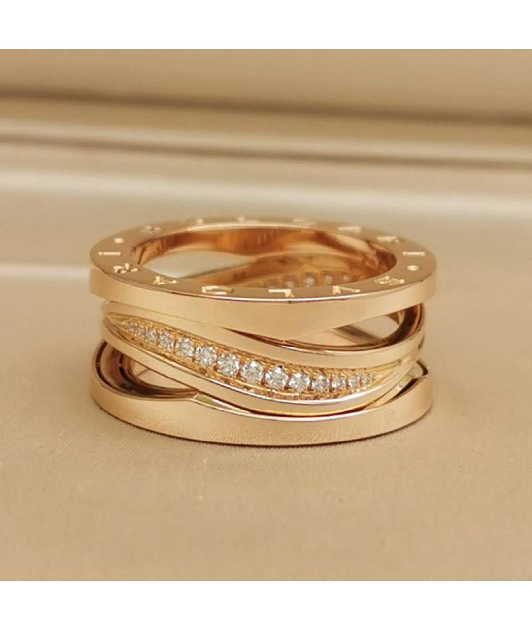BVLGARI Золотое кольцо из розового золота, фото 4