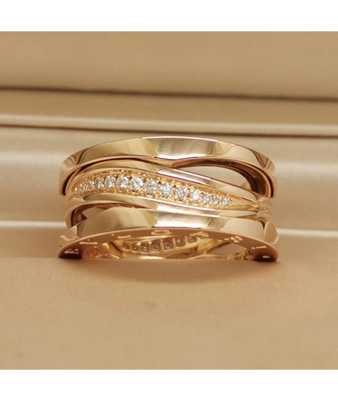 BVLGARI Золотое кольцо из розового золота, фото 3