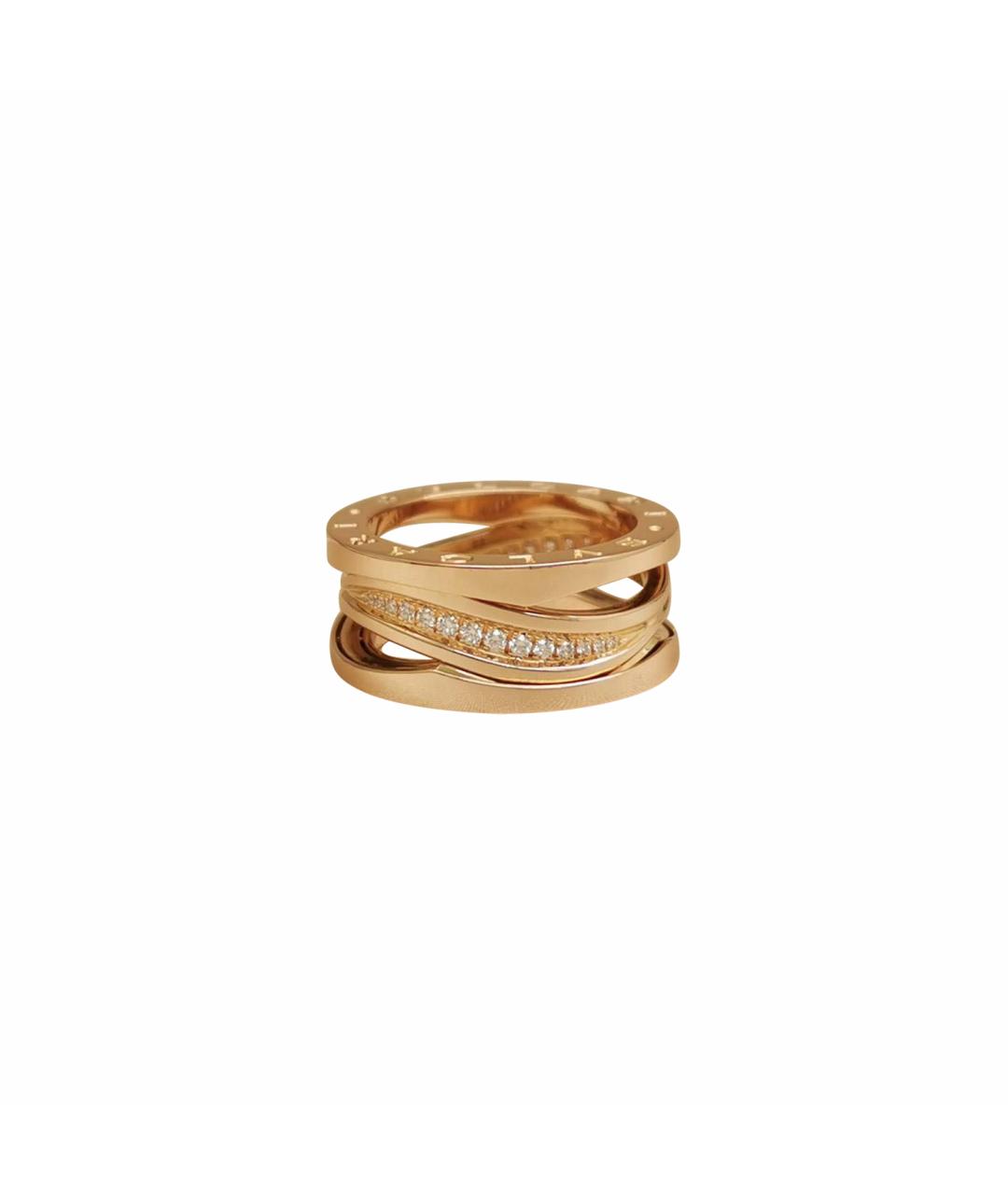 BVLGARI Золотое кольцо из розового золота, фото 1