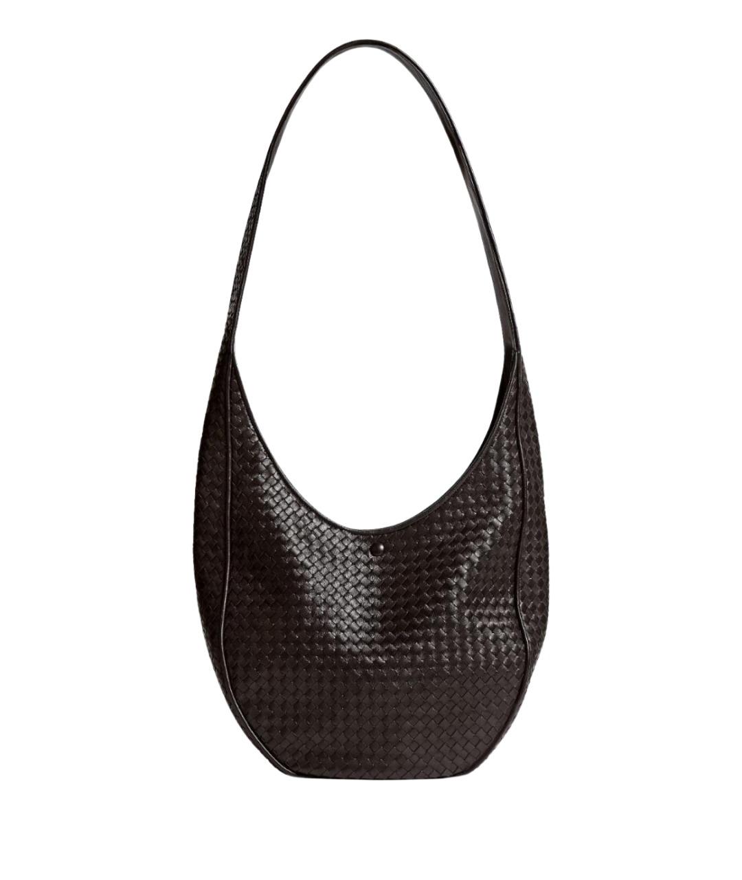 BOTTEGA VENETA Коричневая кожаная сумка тоут, фото 1