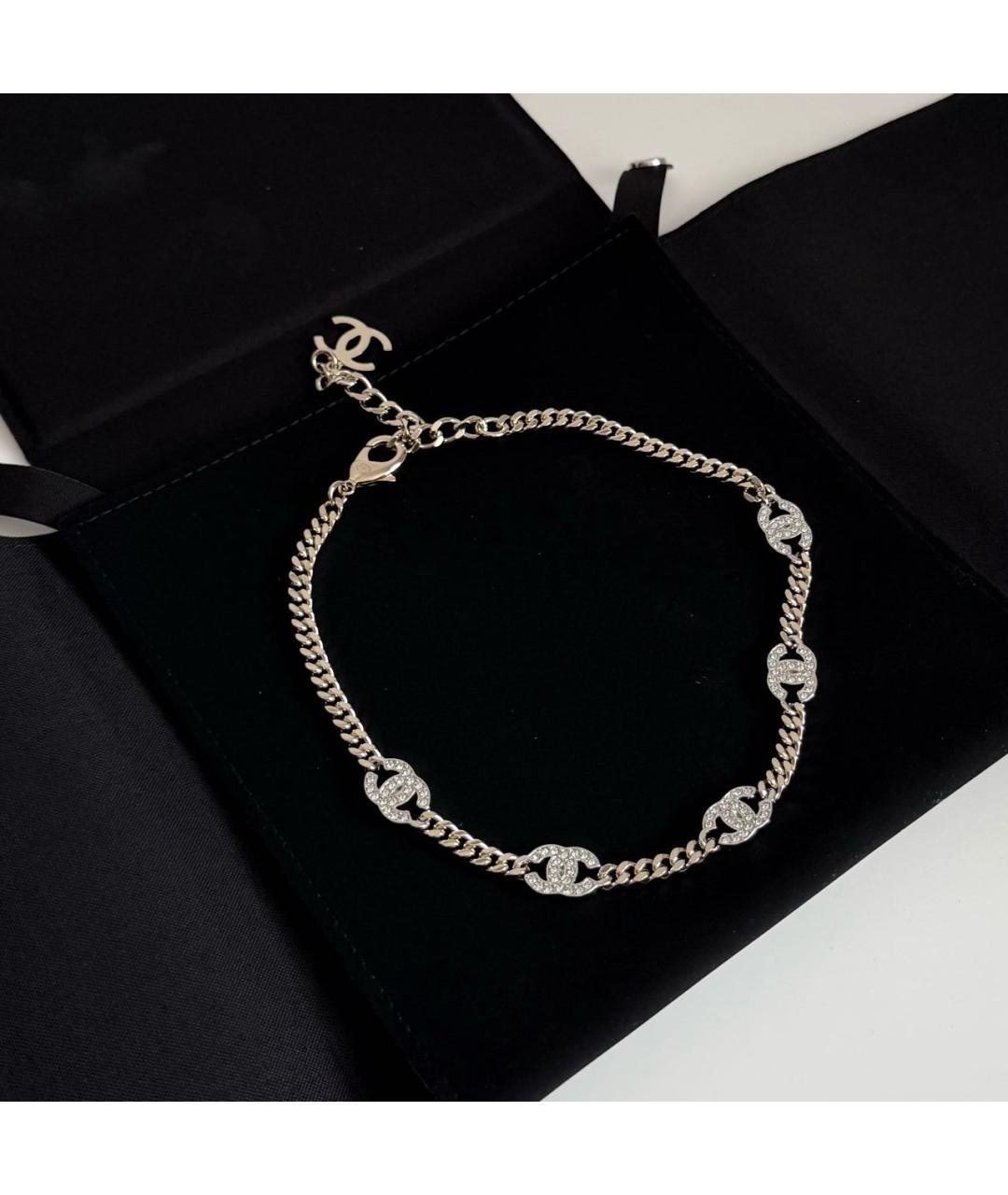 CHANEL Серебряный чокер, фото 6