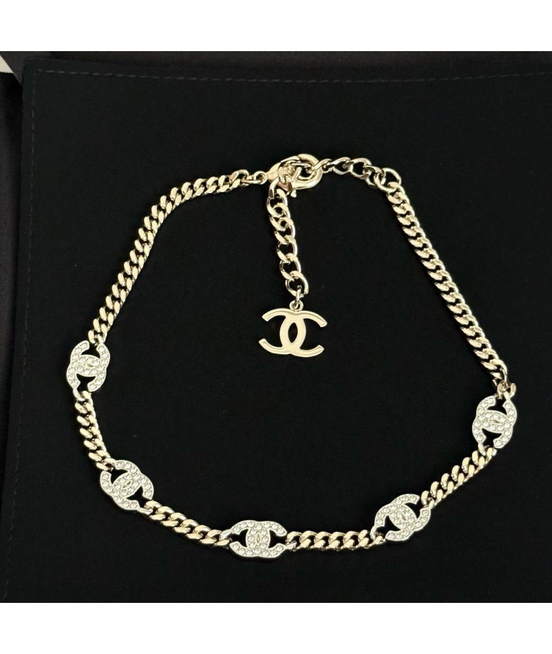 CHANEL Серебряный чокер, фото 7