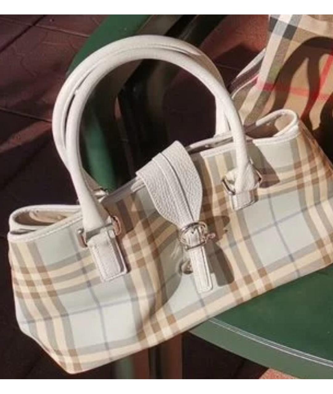 BURBERRY Сумка с короткими ручками, фото 7