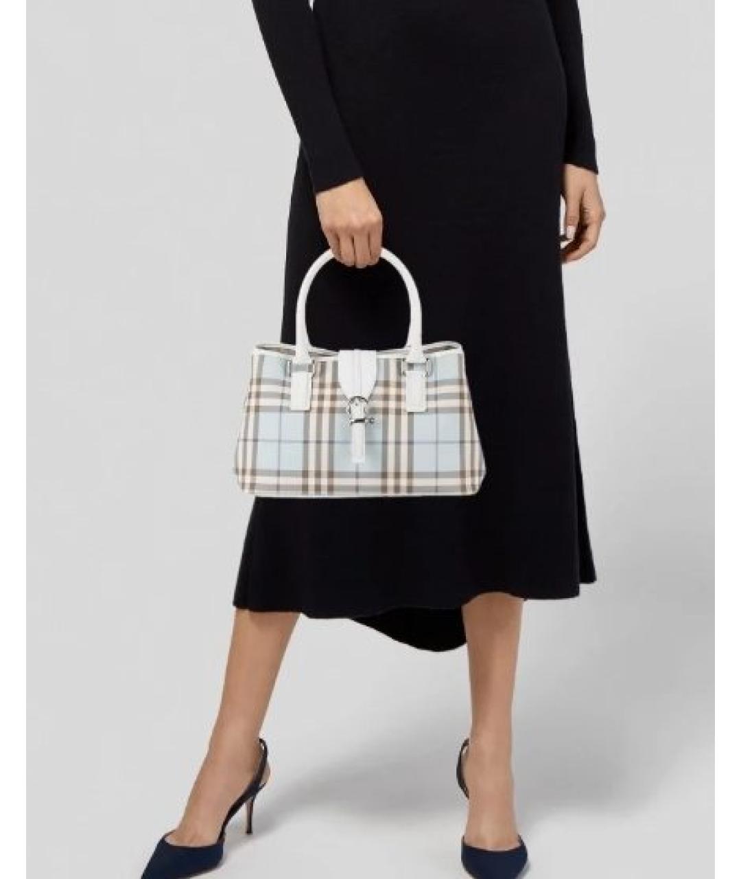 BURBERRY Сумка с короткими ручками, фото 4