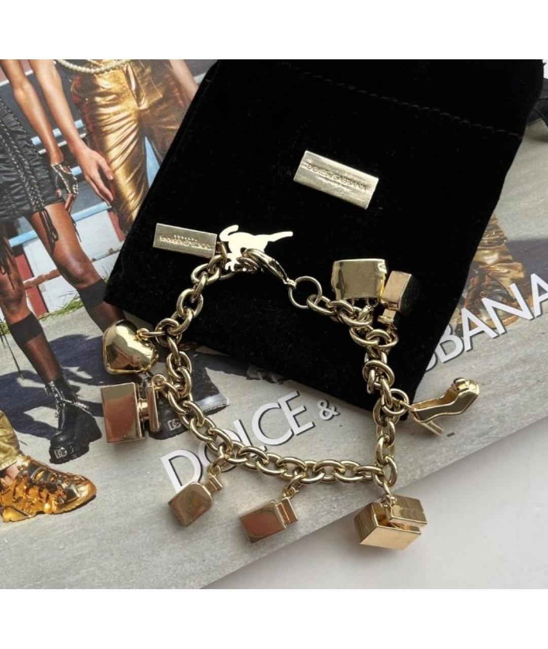 DOLCE&GABBANA Золотой браслет, фото 5