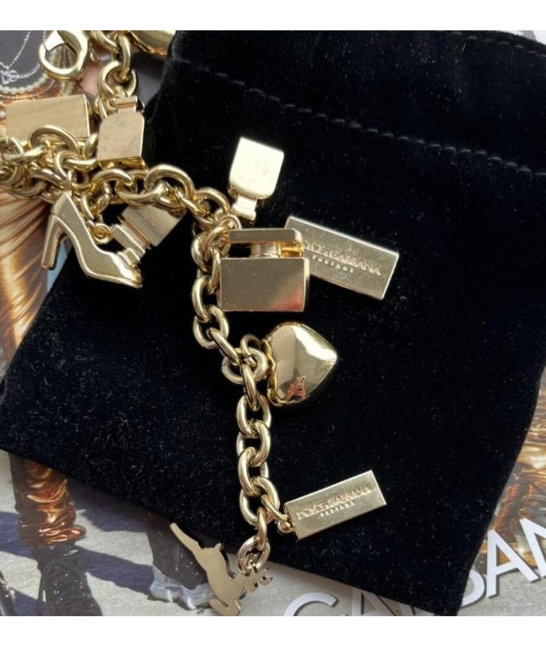 DOLCE&GABBANA Золотой браслет, фото 4
