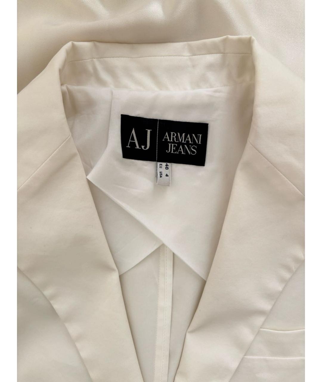 ARMANI JEANS Хлопко-эластановый жакет/пиджак, фото 3