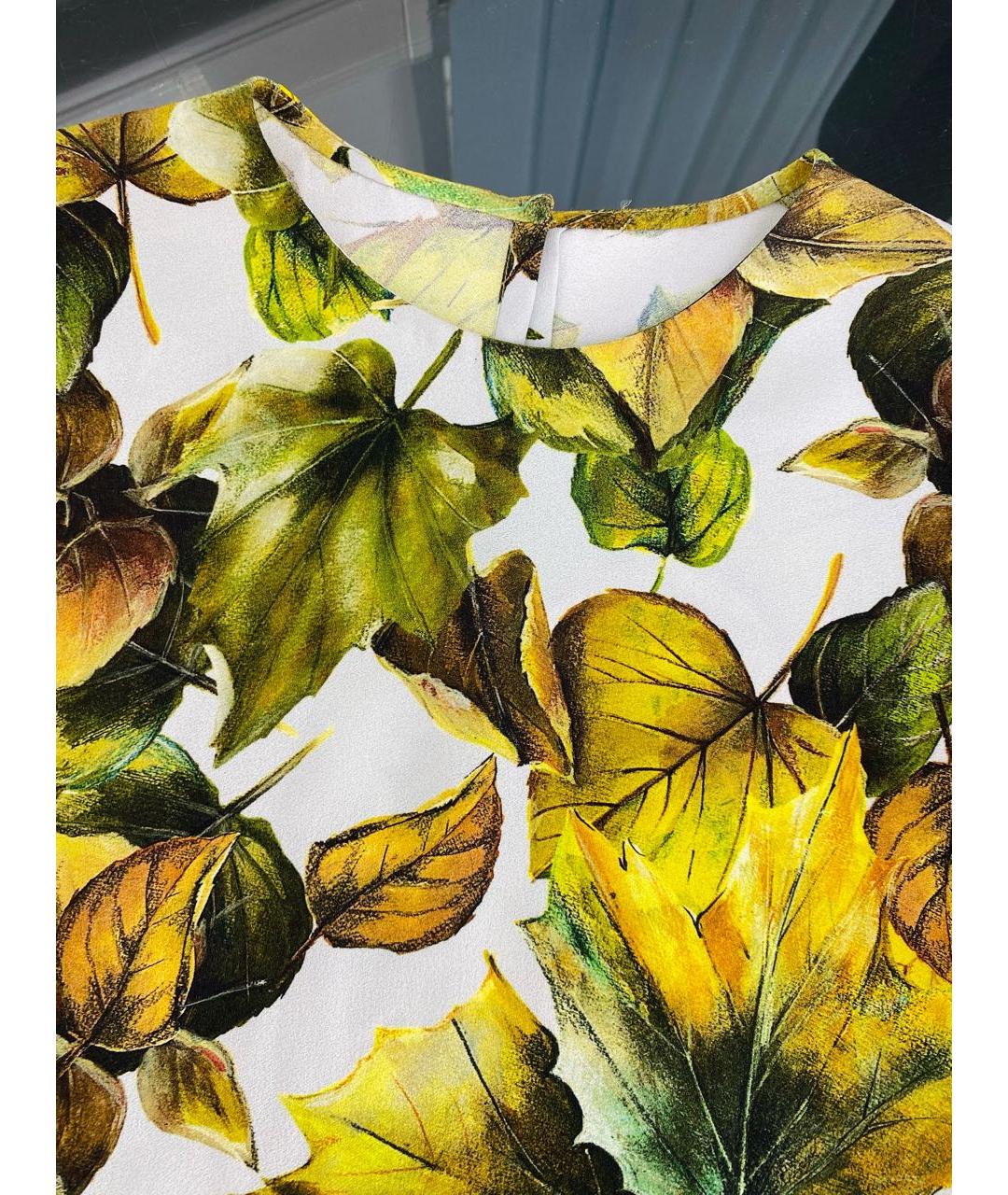 DOLCE&GABBANA Мульти вискозная блузы, фото 3